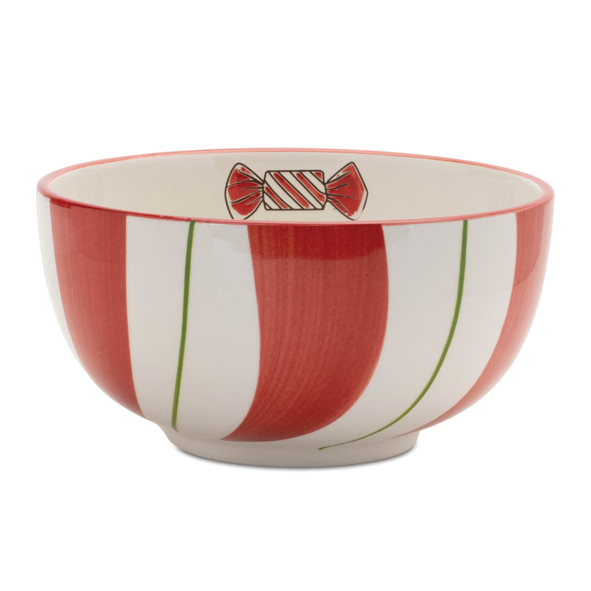 Ceramic santa candy bowl (set of 4)