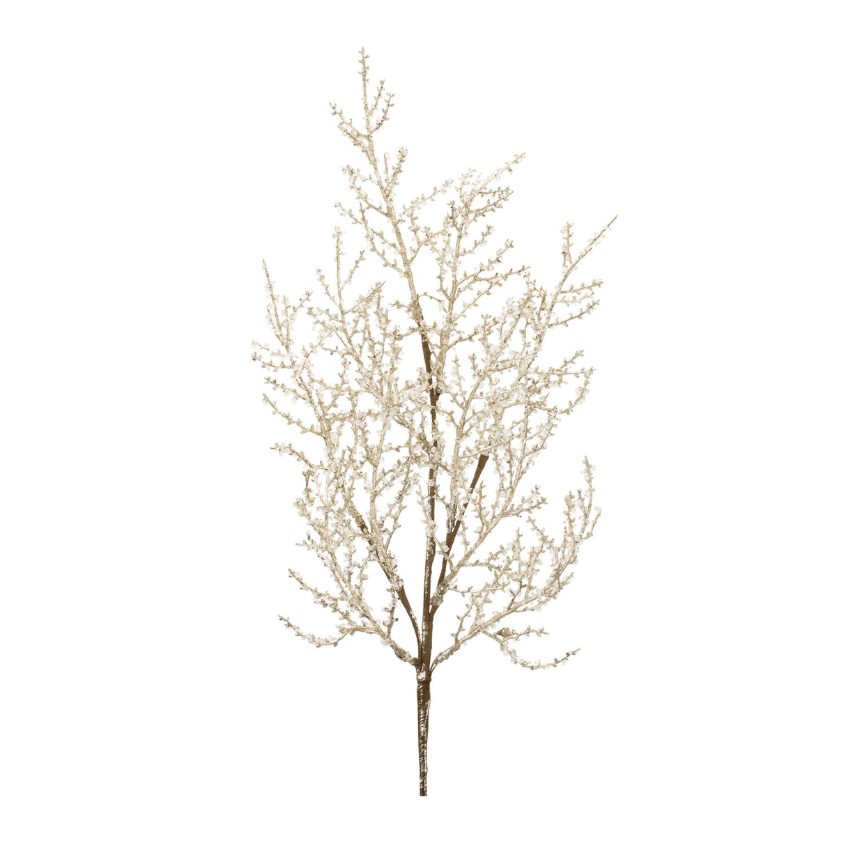 Glittered pine spray (set of 6)