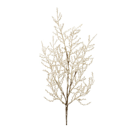 Glittered pine spray (set of 6)