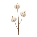 Plush fall pumpkin spray (set of 6)