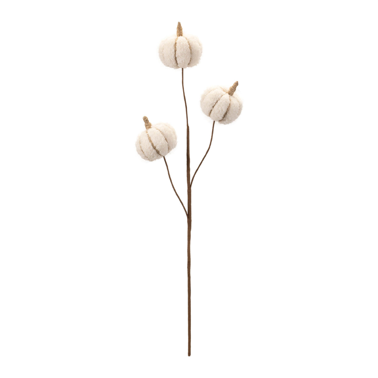Plush fall pumpkin spray (set of 6)