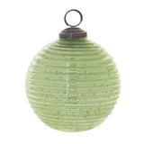 Ribbed Mercury Glass Ball Ornament (Set of 6)