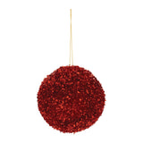 Sequin ball ornament (set of 6)