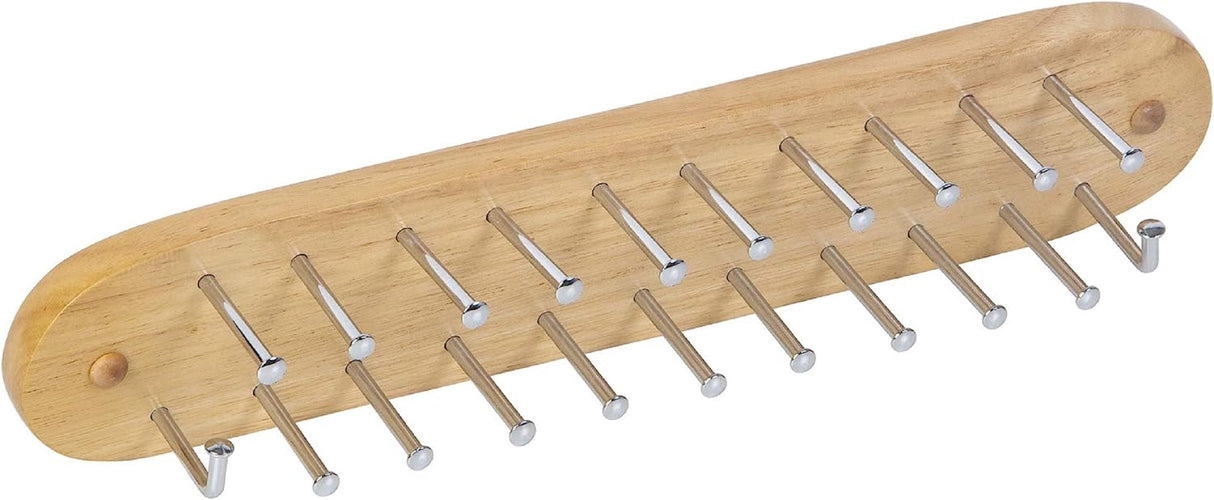 Wall Mounted Tie, Belt and Scarf Hanger
