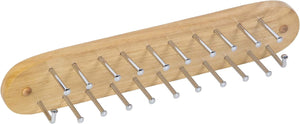 Wall Mounted Tie, Belt and Scarf Hanger