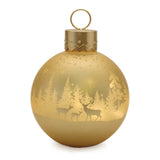 Led deer forest ornament decor 11"h