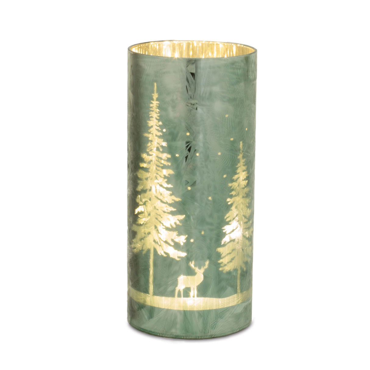 Led pine tree luminary (set of 3)