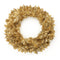 Metallic pine tinsel wreath 24"d