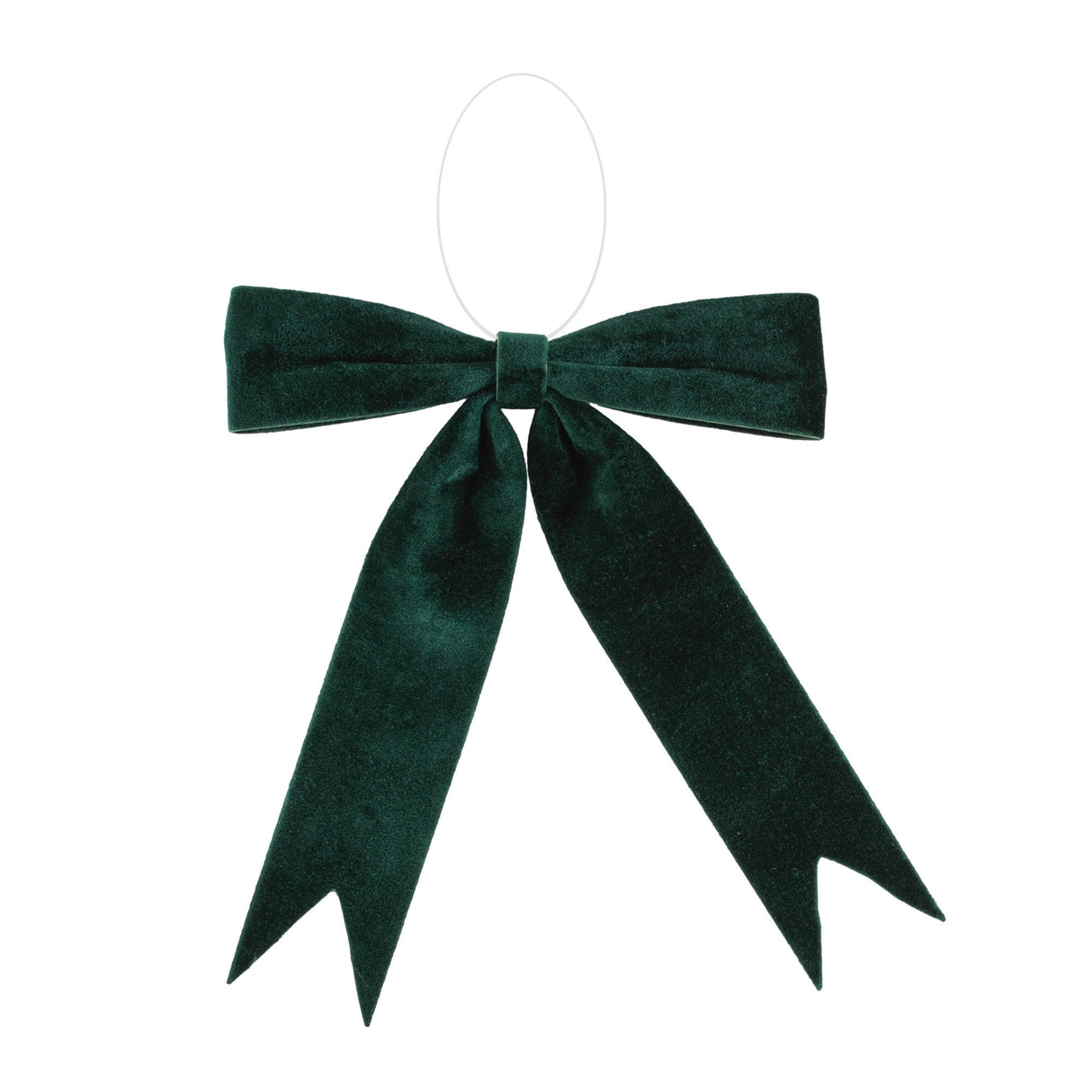 Emerald-green-holiday-bow-(set-of-2)-Seasonal-&-Holiday-Decor