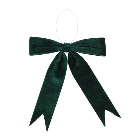 Emerald-green-holiday-bow-(set-of-2)-Seasonal-&-Holiday-Decor