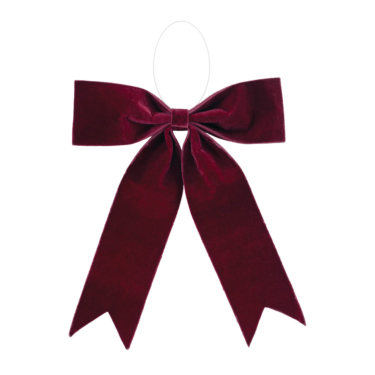 Burgandy-red-holiday-bow-(set-of-2)-Seasonal-&-Holiday-Decor