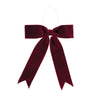 Burgandy Red Holiday Bow (Set of 2)