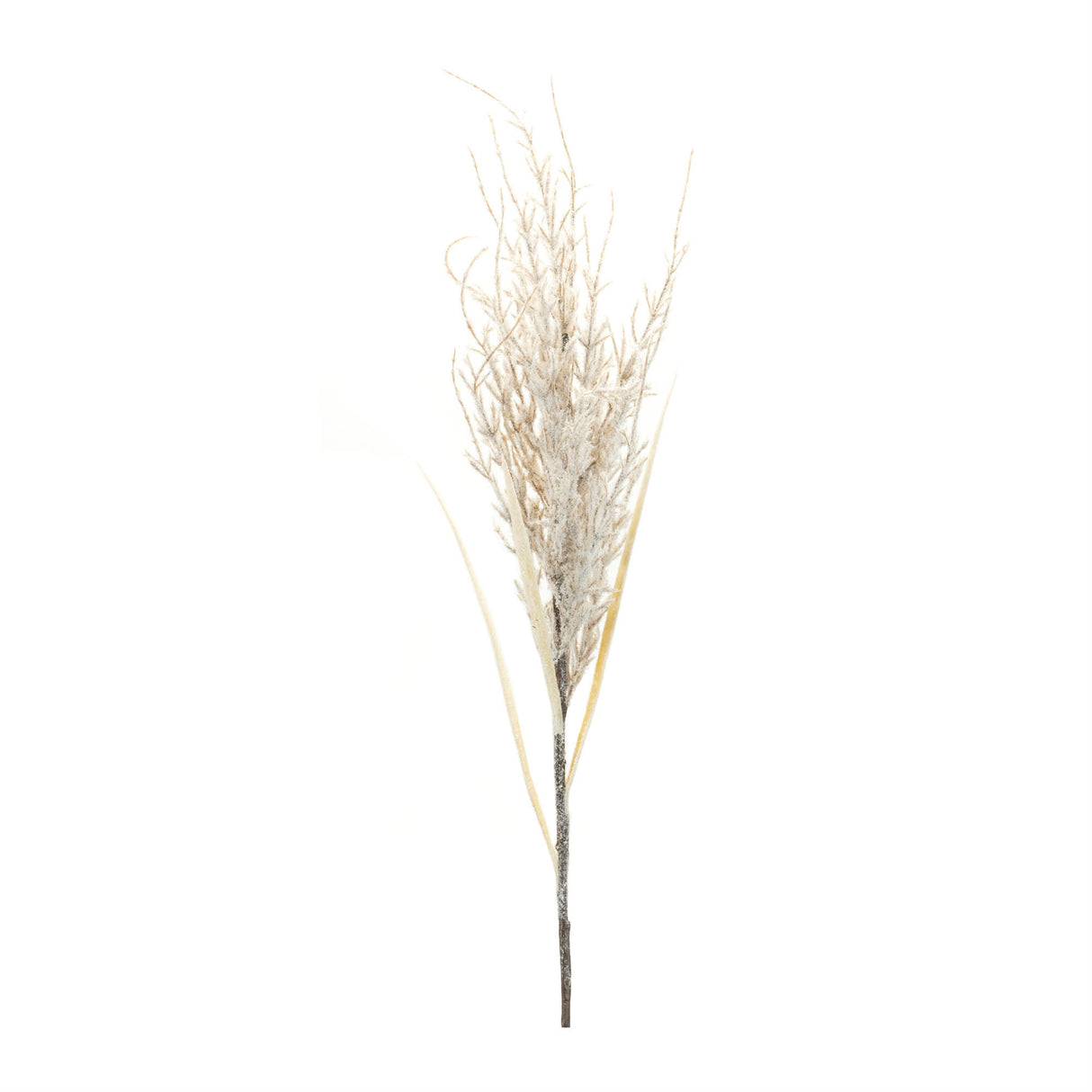 Flocked twig branch (set of 6)