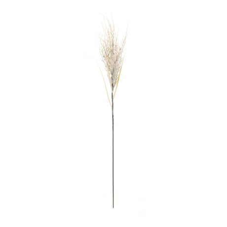 Flocked twig branch (set of 6)