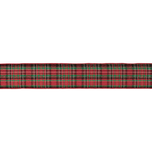 Tartan-plaid-wired-ribbon-(set-of-2)-Ribbons-&-Trim