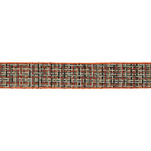 Checkered-Woven-Wired-Ribbon-(Set-of-2)-Ribbons-&-Trim