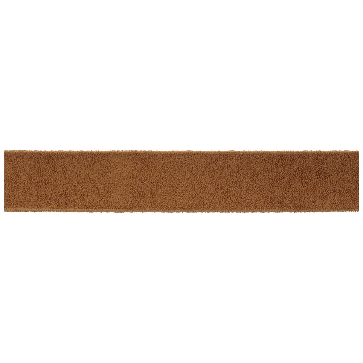 Fuzzy-brown-wired-ribbon-(set-of-2)-Ribbons-&-Trim