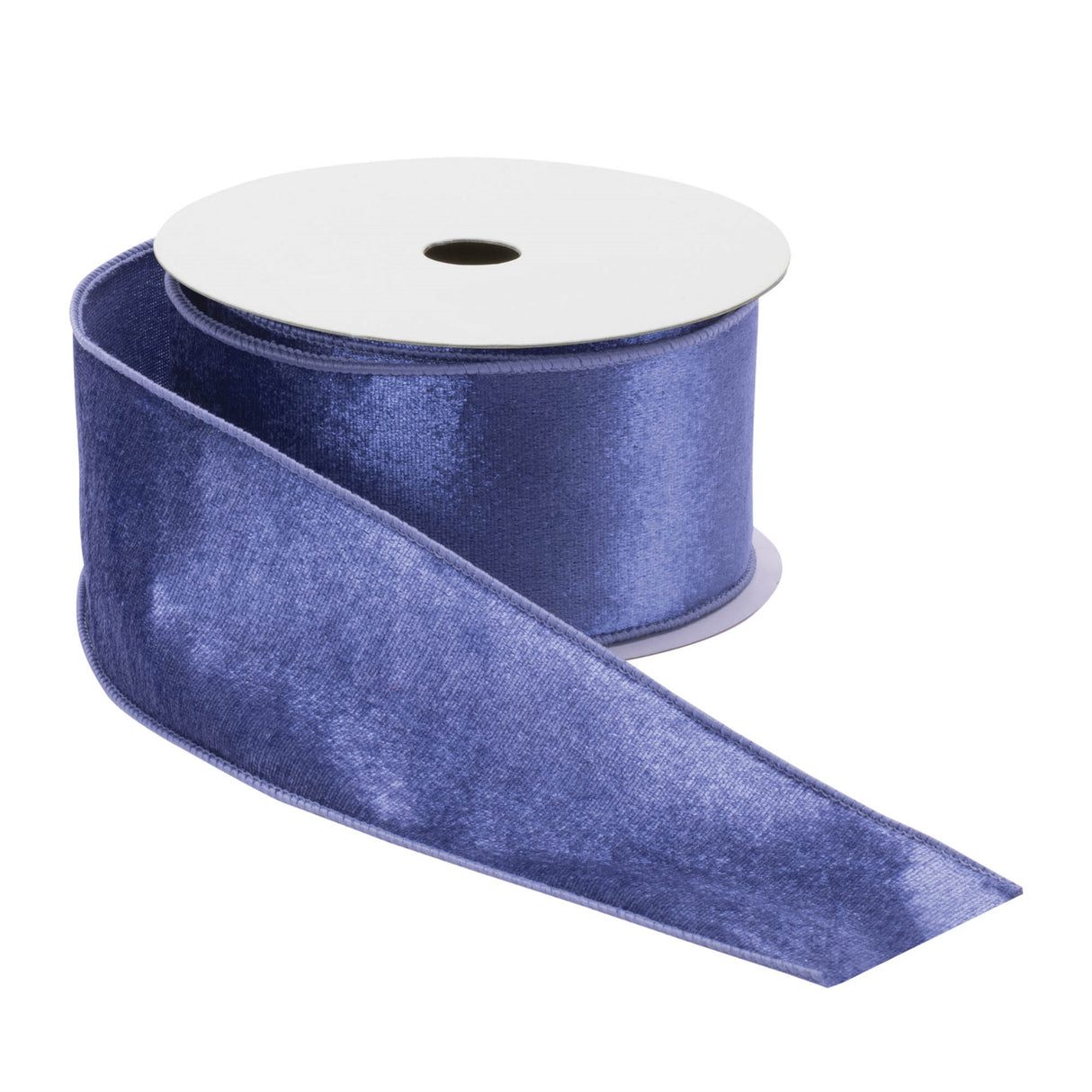 Blue wired ribbon (set of 2)