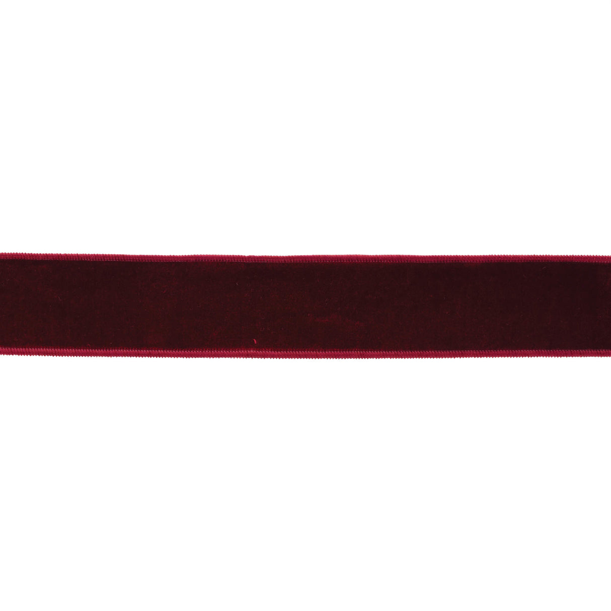 Mauve red wired ribbon 2.5" x 10 yds.