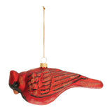 Glittered-glass-cardinal-bird-ornament-(set-of-6)-Christmas-Ornaments