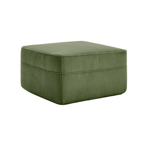 Ottoman Corduroy - Green