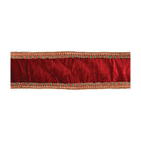 Jewel trim wired ribbon 4" x 5 yds