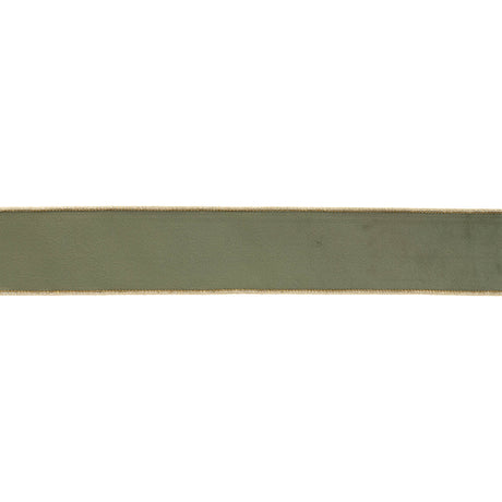 Green-wired-ribbon-(set-of-2)-Ribbons-&-Trim