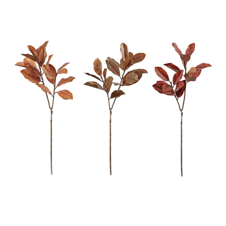 Fall-Magnolia-Leaf-Spray-(Set-of-6)-Fall-Decor
