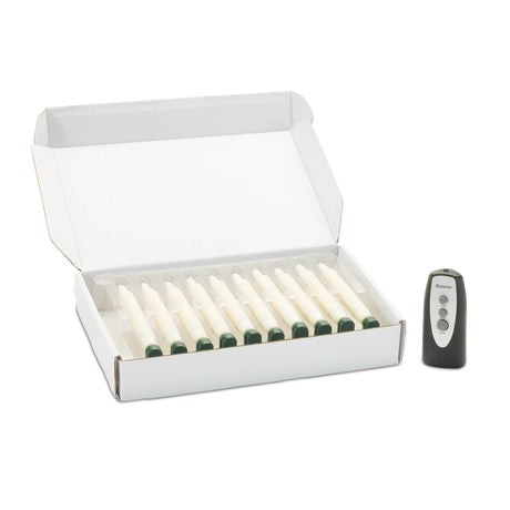 Led clip-on taper candle (set of 10)