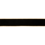 Black wired ribbon (set of 2)