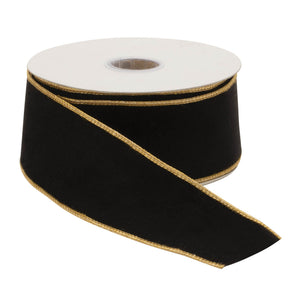 Black Wired Ribbon (Set - 2)