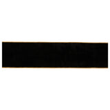 Black wired ribbon 4" x 10 yds.