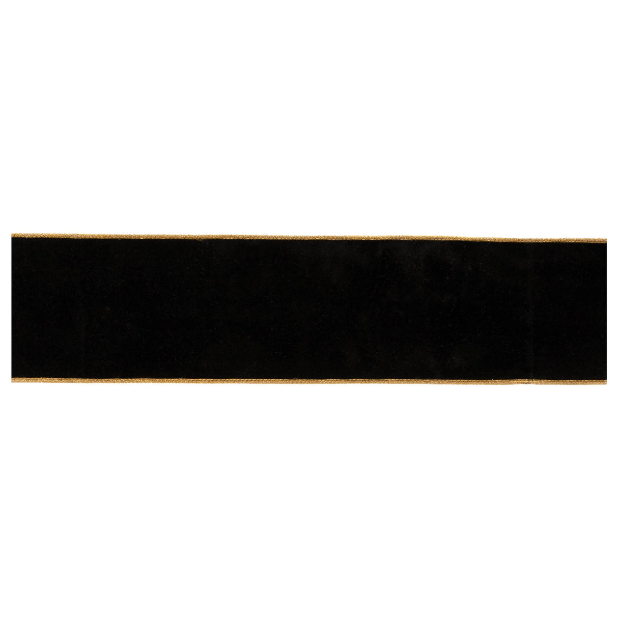 Black Wired Ribbon 4" x 10 Yds.