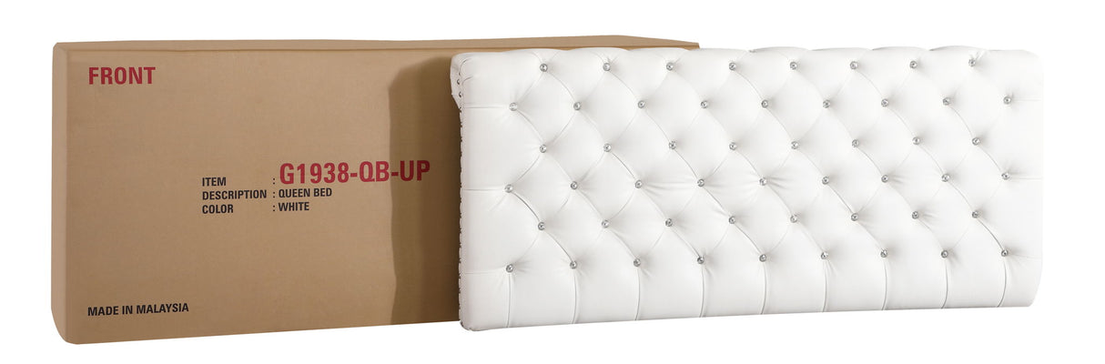 Elegant Transitional Upholstered Bed