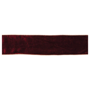 Red Wired Ribbon 4" x 10 Yds.