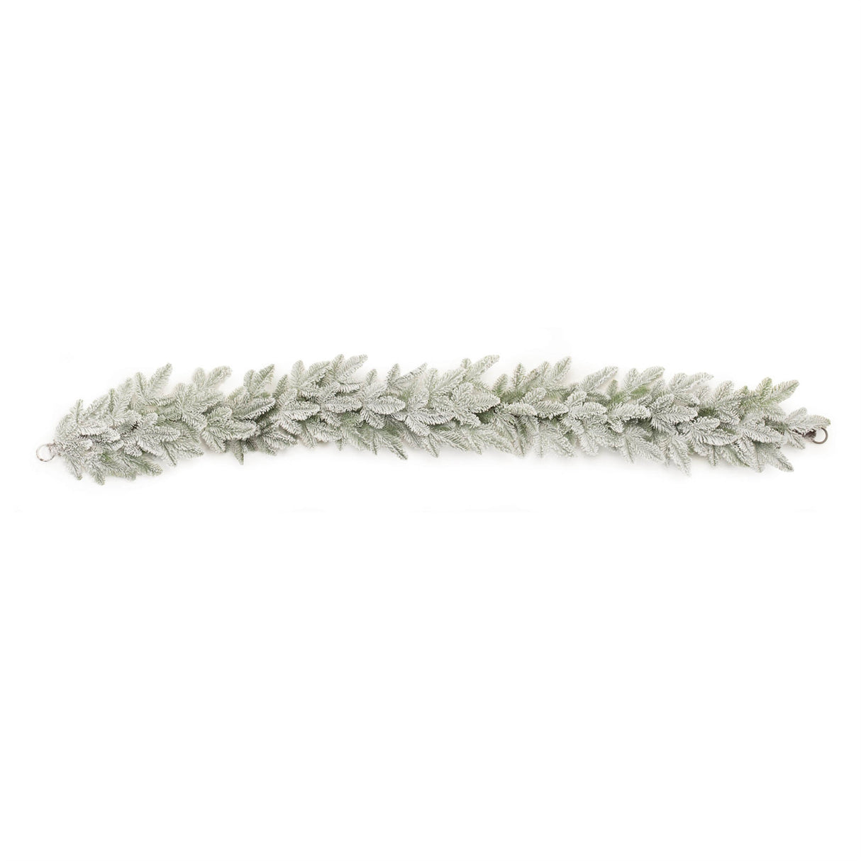 Flocked Pine Garland 6'L