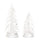 Clear-glass-pine-tree-(set-of-2)-Christmas-Decor