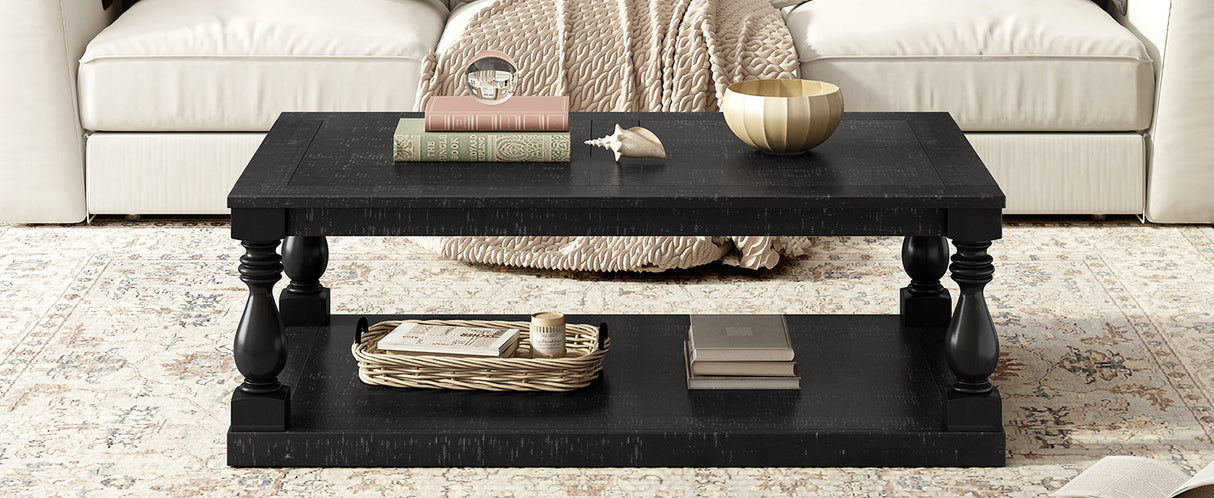 U_STYLE Vintage Coffee Table