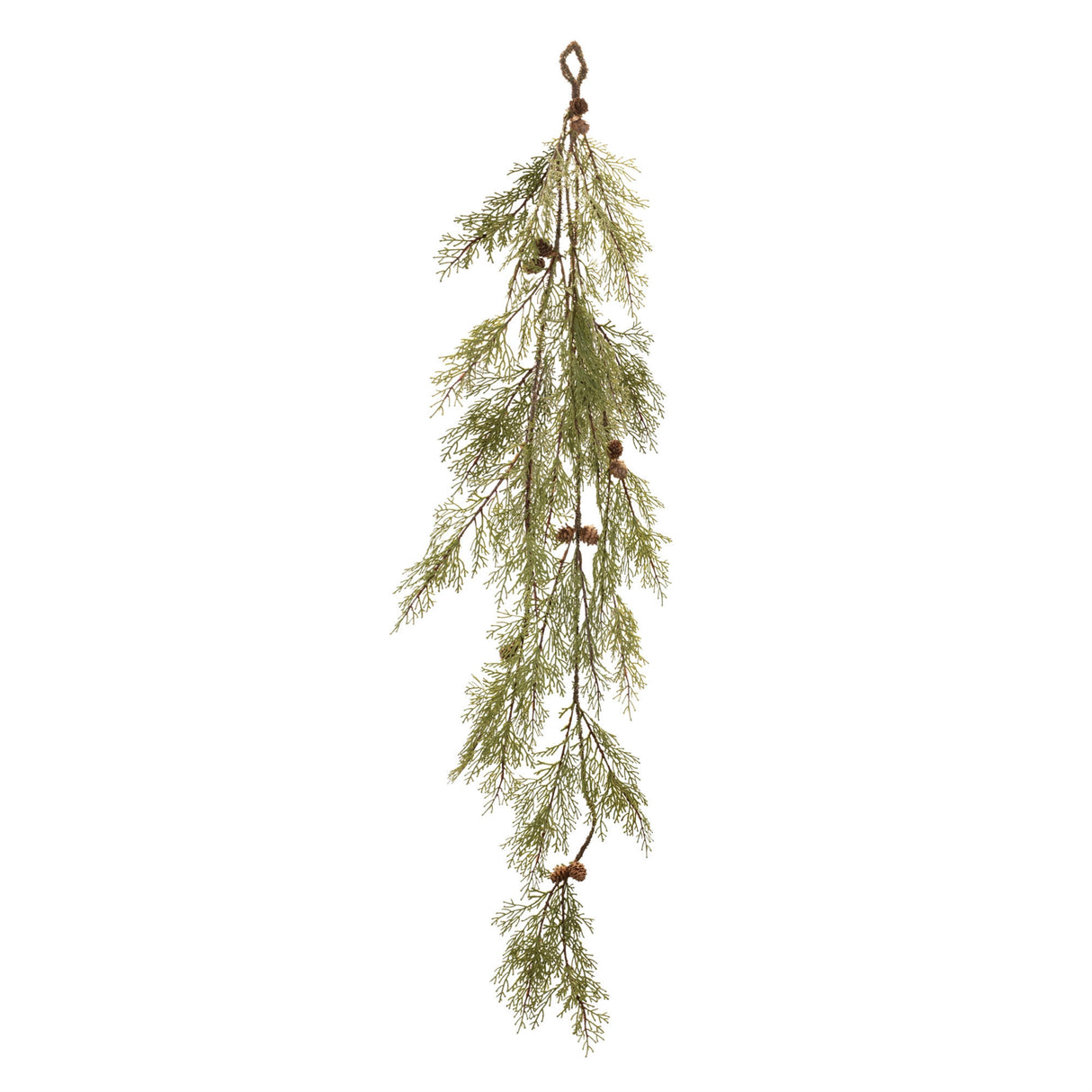 Pine and pinecone garland (set of 2)