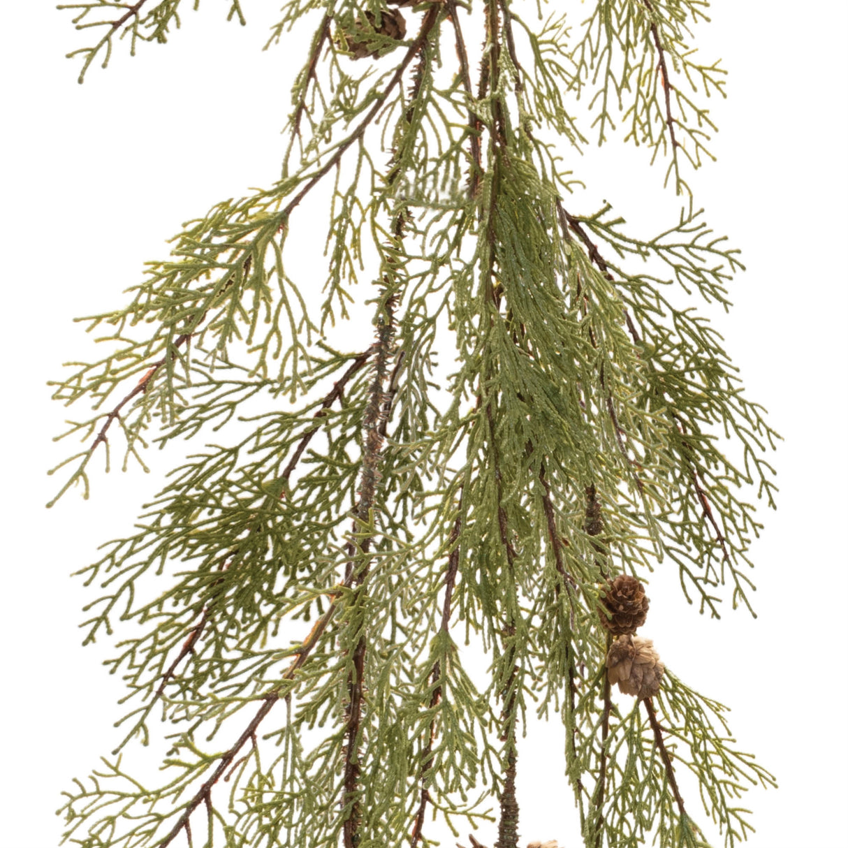 Pine and pinecone garland (set of 2)
