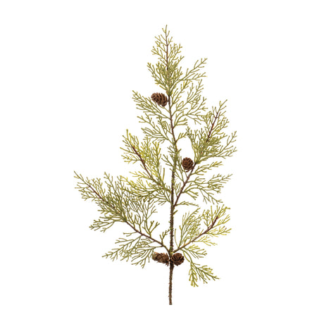 Pine and pinecones spray (set of 6)