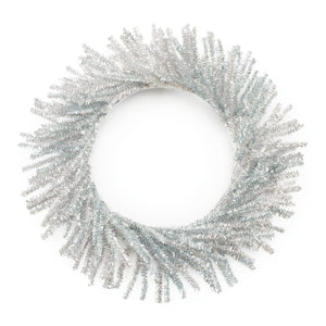 Tinsel Pine Wreath 21"D