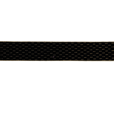 Black-wired-ribbon-(set-of-2)-Ribbons-&-Trim