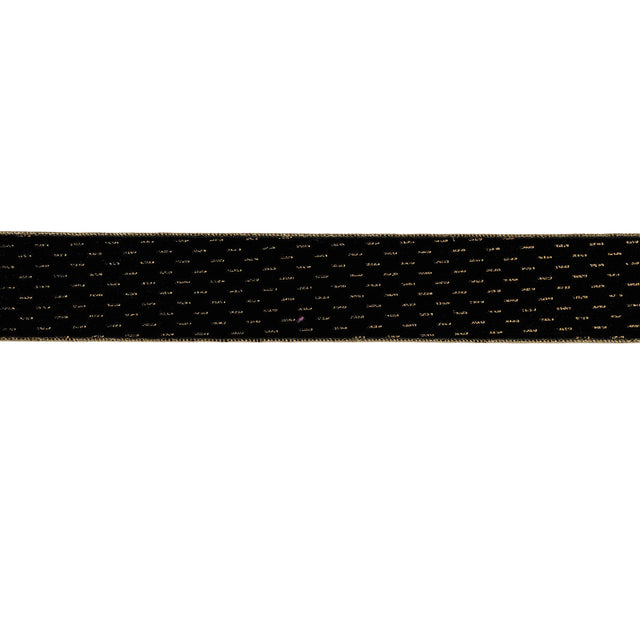 Black-wired-ribbon-(set-of-2)-Ribbons-&-Trim