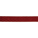 Diamond pattern wired ribbon 2.5" x 5 yds.