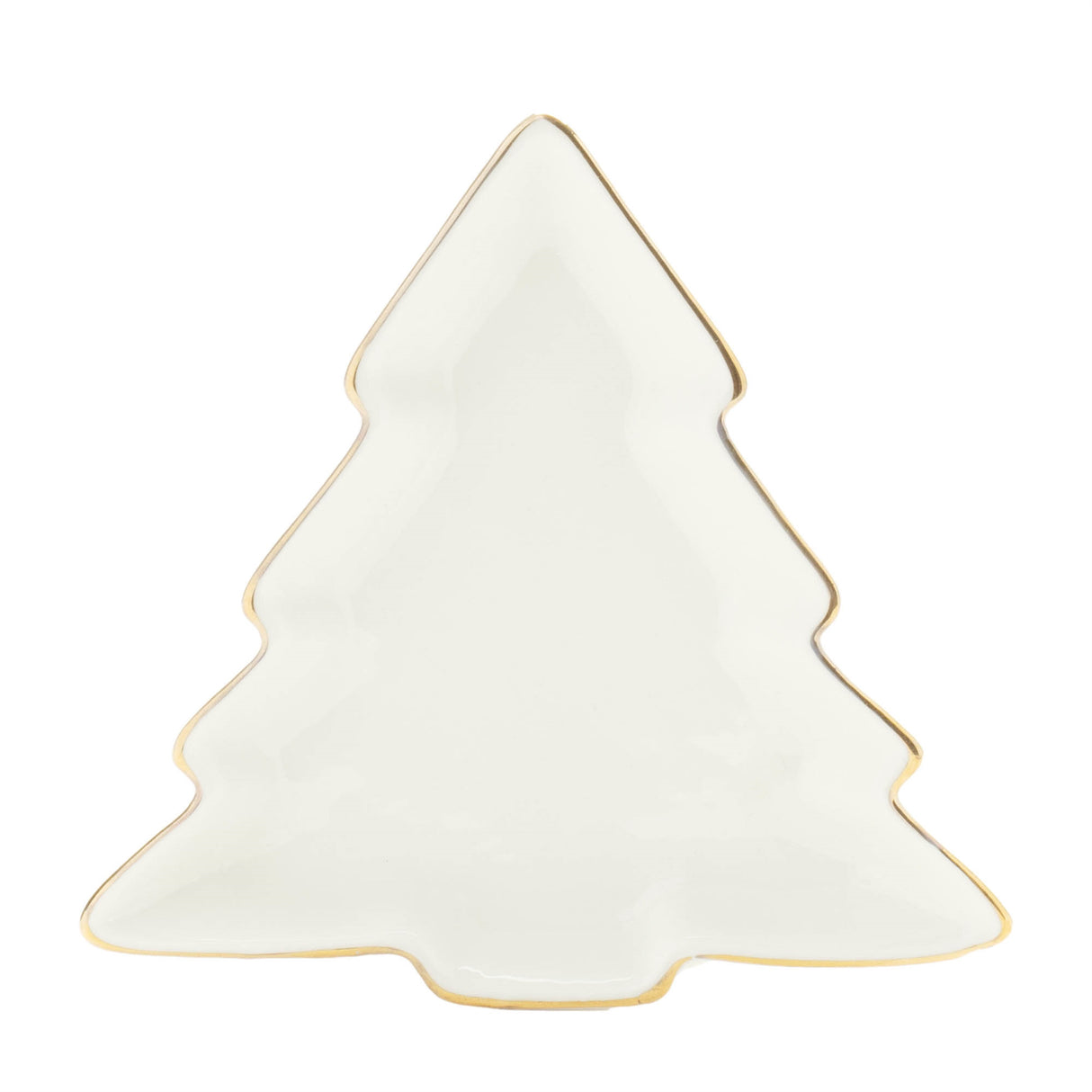 Ceramic pine tree trinket dish (set of 6)