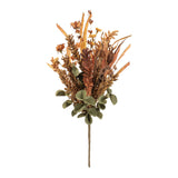 Mixed fall floral and foliage bush (set of 6)