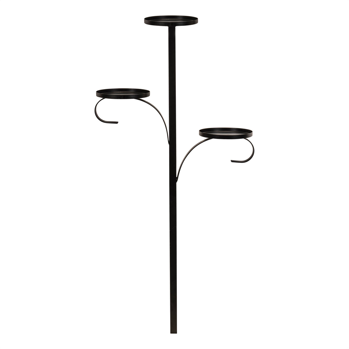 Metal triple tree topper platform 36"h
