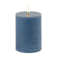 Fia-wick-blue-pillar-candle-(set-of-2)-Candles