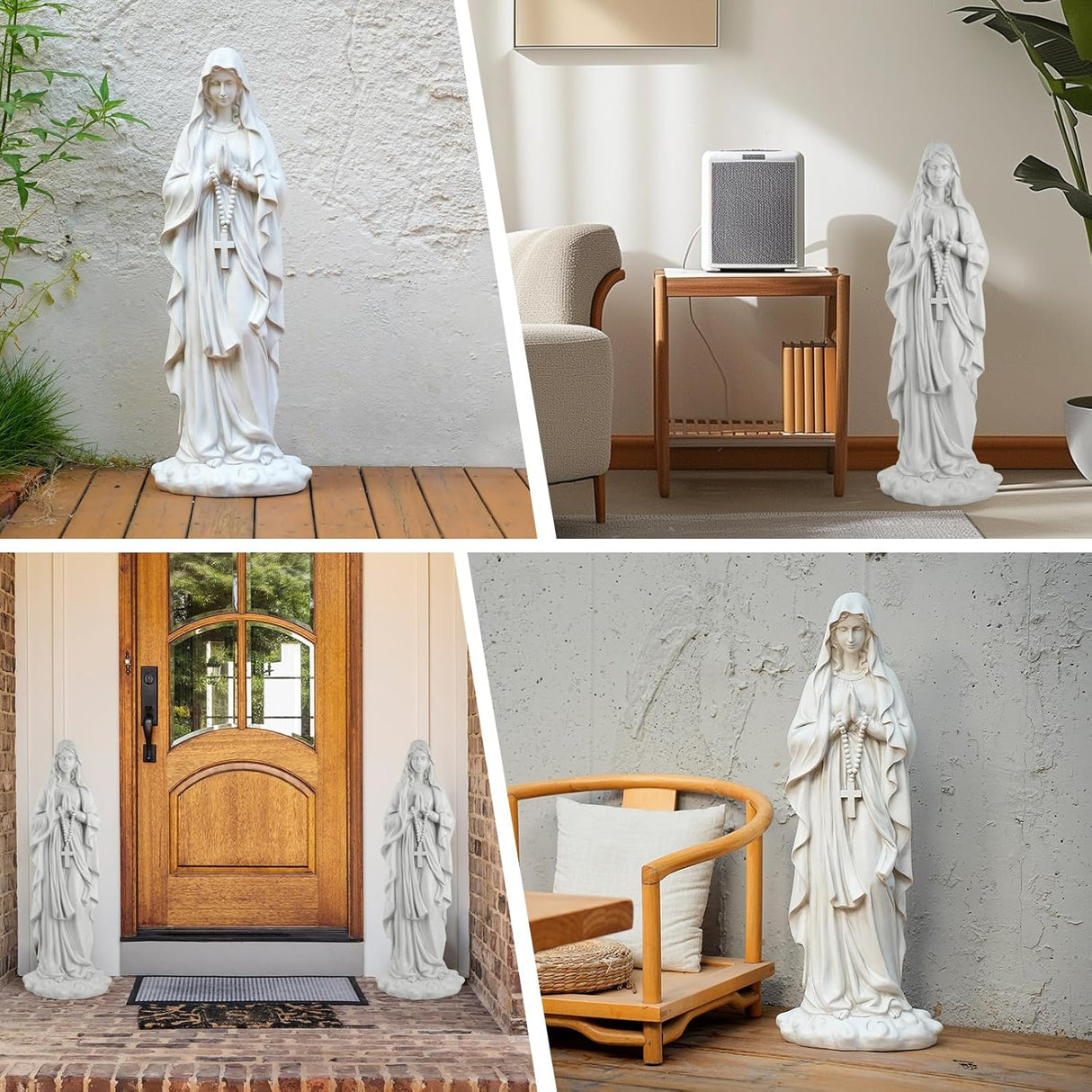 31.5" Large Madonna Prayer Statue